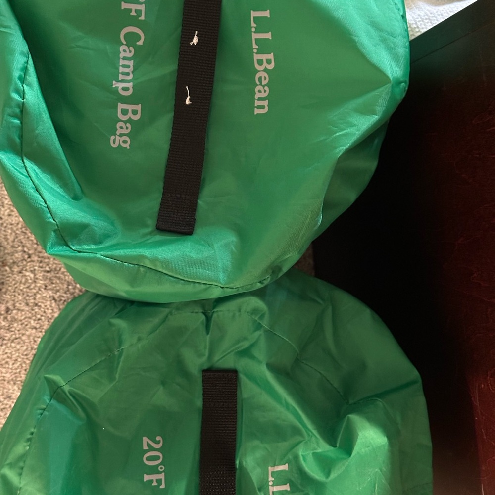 L.L. Bean 20°F Camp Bag in Green